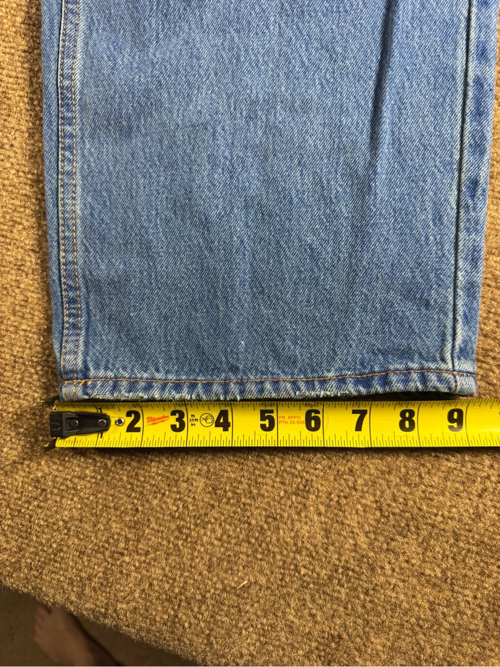 Universal Thread Jeans Size 6 Women's Mid Rise 90s Baggy Dark Wash Distressed - Picture 11 of 12